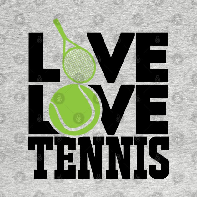 Love love tennis by mmpower